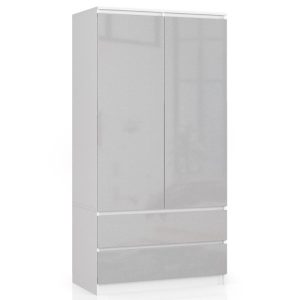 Szafa S90 2D 2Sz Clp Pk Metalik Połysk 728039 Szafa S90 2D 2Sz Clp Pk Metalik Połysk 728039