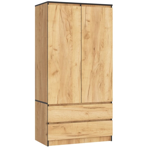 Szafa S90 Dąb Craft 90x51x180 cm 303611