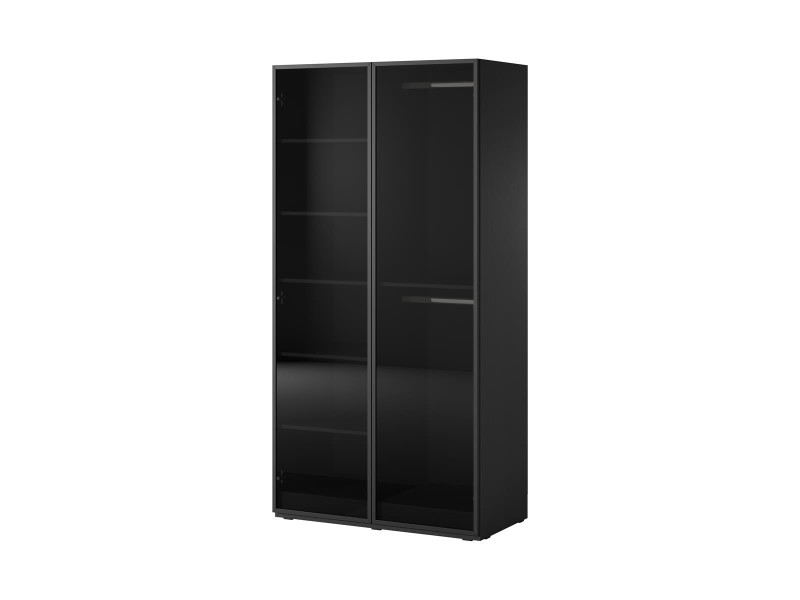 Szafa SANDBOX ANTISOL uchylna 100cm elegancka Czarna 328627