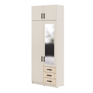 Szafa Sigma MAX K4 1L3SZ z lustrem 90 cm – dąb sonoma 989691 Szafa Sigma MAX K4 1L3SZ z lustrem 90 cm – dąb sonoma 989691