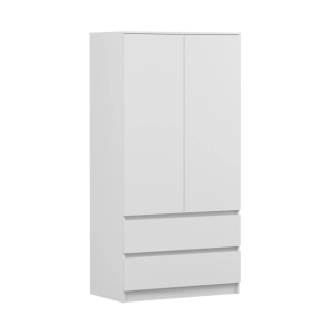 Szafa Solo 2D2S 90 cm Biały/Biały 1021779 Szafa Solo 2D2S 90 cm Biały/Biały 1021779
