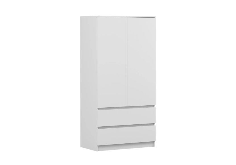 Szafa Solo 2D2S 90 cm Biały/Biały 1021779