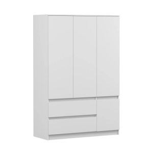 Szafa Solo 4D2S 120 cm Biały/Biały 1021778 Szafa Solo 4D2S 120 cm Biały/Biały 1021778