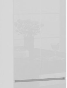 Szafa Star S 60 Cm 2 Drzwi 2 Szuflady Pk Biała / Biały Połysk 728045 Szafa Star S 60 Cm 2 Drzwi 2 Szuflady Pk Biała / Biały Połysk 728045