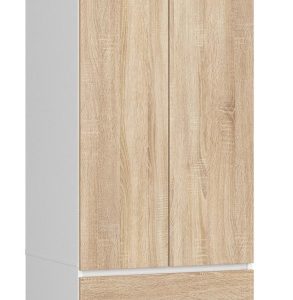 Szafa Star S 60 Cm 2 Drzwi 2 Szuflady Pk Biała / Sonoma 728041 Szafa Star S 60 Cm 2 Drzwi 2 Szuflady Pk Biała / Sonoma 728041