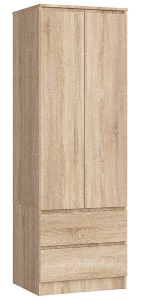 Szafa Star S 60 Cm 2 Drzwi 2 Szuflady Pk Sonoma 728054