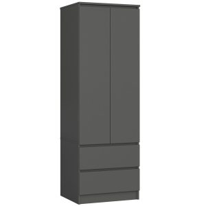 Szafa Star S60 2D 2Sz Pk Grafit Szary 728068 Szafa Star S60 2D 2Sz Pk Grafit Szary 728068