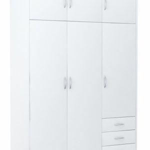 Szafa szafka 6D3S BIAŁA 127cm komoda regał półka 228302 Szafa szafka 6D3S BIAŁA 127cm komoda regał półka 228302
