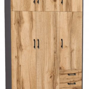 Szafa szafka 6D3S GRAFIT-WOTAN 127cm komoda regał ROB 715686 Szafa szafka 6D3S GRAFIT-WOTAN 127cm komoda regał ROB 715686