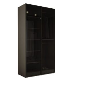 Szafa : Szara platyna / Szkło Antisol, 100 x 200 x 51 cm 596092 Szafa : Szara platyna / Szkło Antisol, 100 x 200 x 51 cm 596092