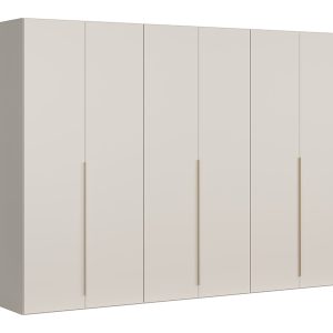 Szafa sześciodrzwiowa Flex 300 cm kaszmir 753802 Szafa sześciodrzwiowa Flex 300 cm kaszmir 753802