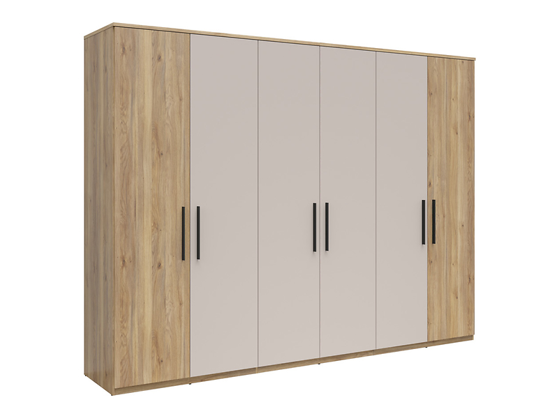 Szafa sześciodrzwiowa Tabina 300 cm dąb mauvella/kashzmir 961620