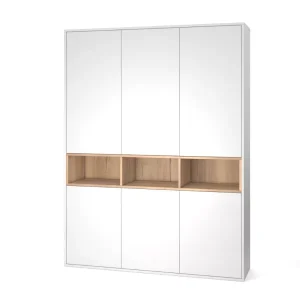 Szafa TECERO Warmtec S3P Biały mat, jasny dąb 177233 Szafa TECERO Warmtec S3P Biały mat, jasny dąb 177233