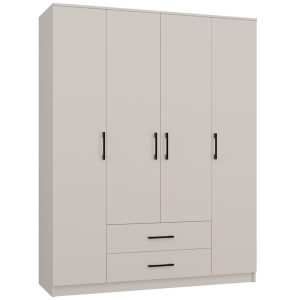 Szafa Topeshop Romana 160 cm kaszmir beż 718735 Szafa Topeshop Romana 160 cm kaszmir beż 718735
