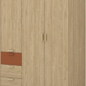 Szafa trzydrzwiowa 143 cm do sypialni SCANDI 1021775 Szafa trzydrzwiowa 143 cm do sypialni SCANDI 1021775
