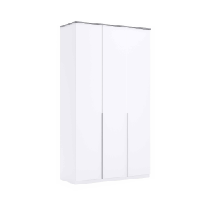Szafa trzydrzwiowa 242x136cm biały mat 759581 Szafa trzydrzwiowa 242x136cm biały mat 759581