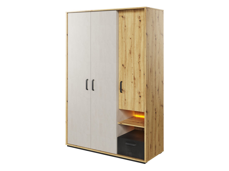 Szafa trzydrzwiowa 3D1S Qubic QB02 176006