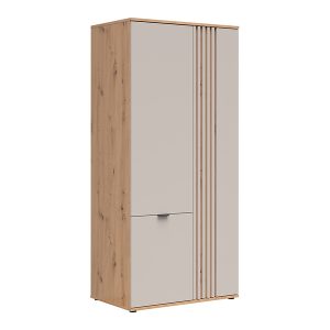 Szafa trzydrzwiowa Brevas 90 cm dąb artisan/kaszmir 849096 Szafa trzydrzwiowa Brevas 90 cm dąb artisan/kaszmir 849096
