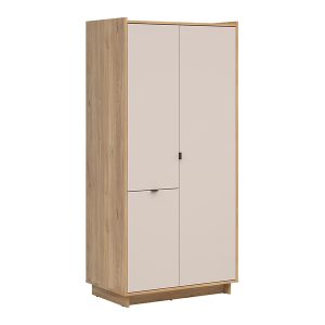 Szafa trzydrzwiowa Dalva 96 cm dąb mauvella/kaszmir 1005743 Szafa trzydrzwiowa Dalva 96 cm dąb mauvella/kaszmir 1005743