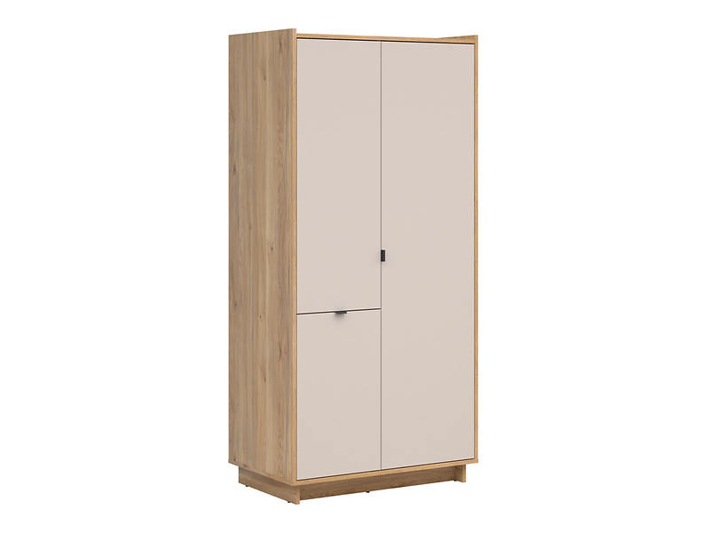 Szafa trzydrzwiowa Dalva 96 cm dąb mauvella/kaszmir 1005743