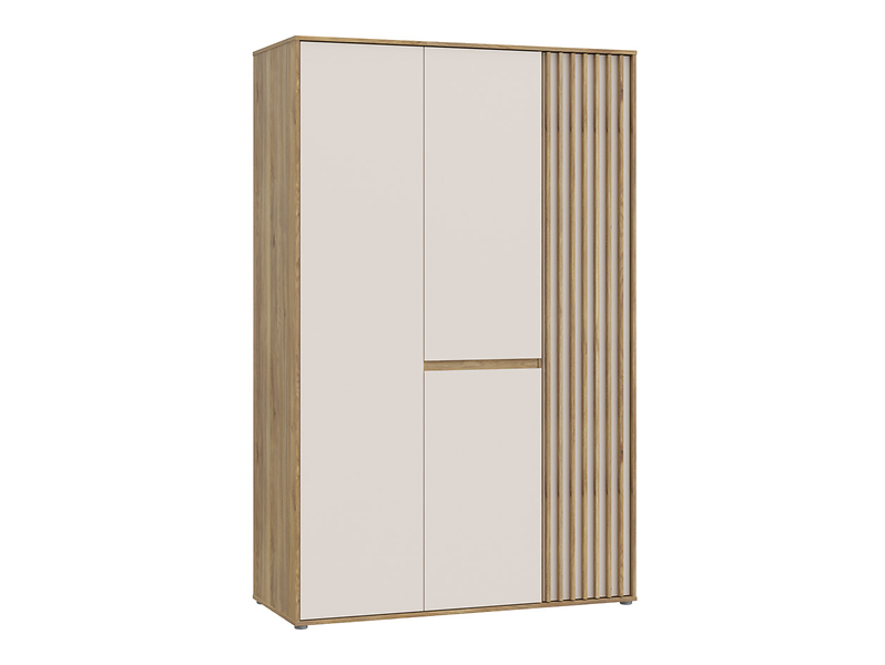 Szafa trzydrzwiowa Eliston 128 cm dąb mauvella/sand 519720