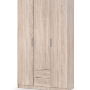 Szafa trzydrzwiowa LIMA S-3 120cm dąb sonoma 1002537 Szafa trzydrzwiowa LIMA S-3 120cm dąb sonoma 1002537