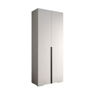 Szafa ubraniowa Garderoba INOVA 1 1SZ biały+czarny 203509 Szafa ubraniowa Garderoba INOVA 1 1SZ biały+czarny 203509