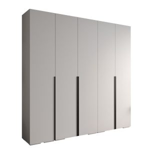 Szafa ubraniowa Garderoba INOVA 1 2,5SZ biały+czarny 203557 Szafa ubraniowa Garderoba INOVA 1 2,5SZ biały+czarny 203557