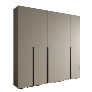 Szafa ubraniowa Garderoba INOVA 1 2,5SZ kaszmir+czarny 203473 Szafa ubraniowa Garderoba INOVA 1 2,5SZ kaszmir+czarny 203473