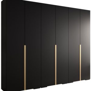 Szafa ubraniowa Garderoba INOVA 1 3SZ czarny 90444 Szafa ubraniowa Garderoba INOVA 1 3SZ czarny 90444