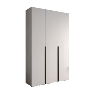 Szafa ubraniowa Garderoba INOVA 1 1,5SZ biały+czarny 203501 Szafa ubraniowa Garderoba INOVA 1 1,5SZ biały+czarny 203501