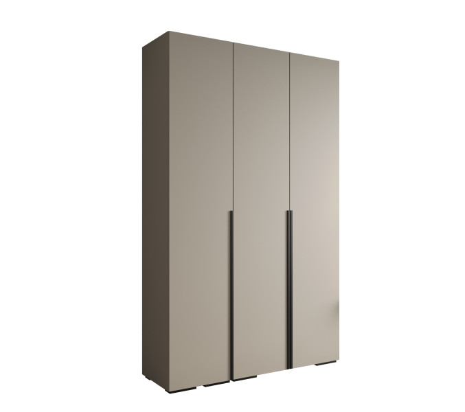 Szafa ubraniowa Garderoba INOVA 1 1,5SZ kaszmir+czarny 203518
