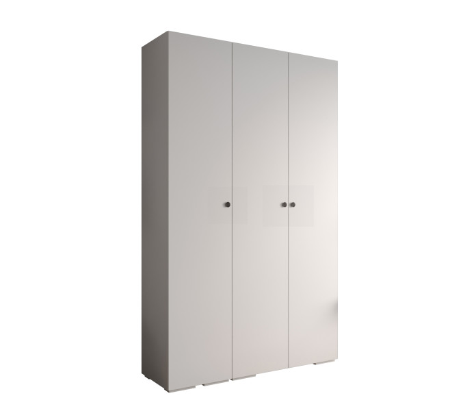 Szafa ubraniowa Garderoba INOVA 2 1,5SZ biały+czarny 203505