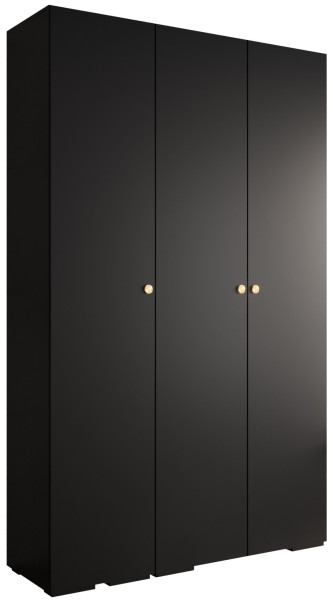 Szafa ubraniowa Garderoba INOVA 2 1,5SZ czarny 90484