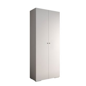 Szafa ubraniowa Garderoba INOVA 2 1SZ biały+czarny 203546 Szafa ubraniowa Garderoba INOVA 2 1SZ biały+czarny 203546