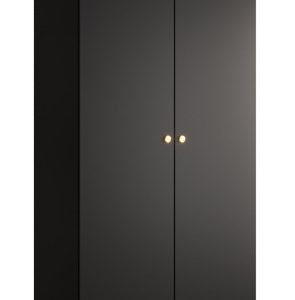 Szafa ubraniowa Garderoba INOVA 2 1SZ czarny 90445 Szafa ubraniowa Garderoba INOVA 2 1SZ czarny 90445