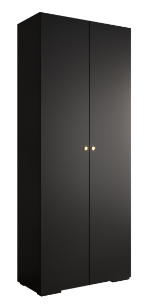 Szafa ubraniowa Garderoba INOVA 2 1SZ czarny 90445
