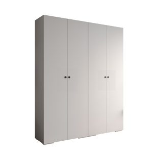 Szafa ubraniowa Garderoba INOVA 2 2SZ biały+czarny 203504 Szafa ubraniowa Garderoba INOVA 2 2SZ biały+czarny 203504