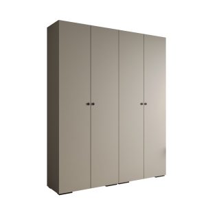 Szafa ubraniowa Garderoba INOVA 2 2SZ kaszmir+czarny 203589 Szafa ubraniowa Garderoba INOVA 2 2SZ kaszmir+czarny 203589