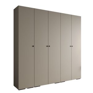 Szafa ubraniowa Garderoba INOVA 2 2,5SZ kaszmir+czarny 203483 Szafa ubraniowa Garderoba INOVA 2 2,5SZ kaszmir+czarny 203483