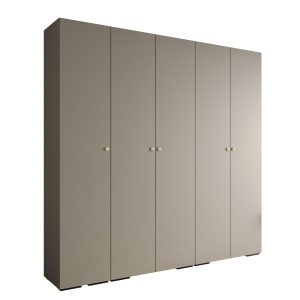 Szafa ubraniowa Garderoba INOVA 2 2,5SZ kaszmir+złoty 203590 Szafa ubraniowa Garderoba INOVA 2 2,5SZ kaszmir+złoty 203590