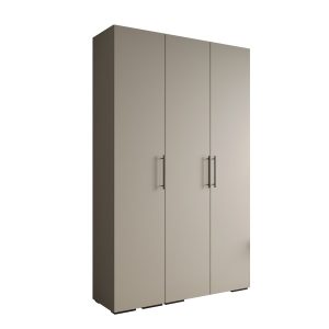 Szafa ubraniowa Garderoba INOVA 3 1,5SZ kaszmir+czarny 203545