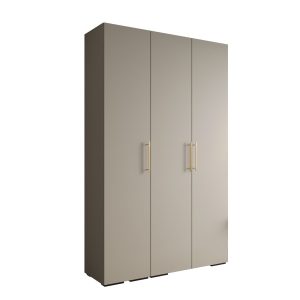 Szafa ubraniowa Garderoba INOVA 3 1,5SZ kaszmir+złoty 203576
