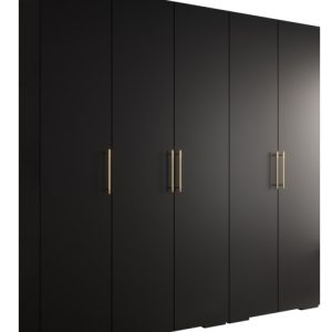 Szafa ubraniowa Garderoba INOVA 3 2,5SZ czarny 90468