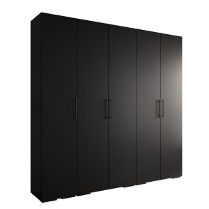 Szafa ubraniowa Garderoba INOVA 3 2,5SZ czarny+czarny 203482