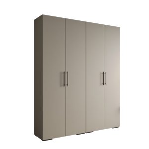 Szafa ubraniowa Garderoba INOVA 3 2SZ kaszmir+czarny 203599