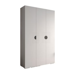 Szafa ubraniowa Garderoba INOVA 4 1,5SZ biały+czarny 203572 Szafa ubraniowa Garderoba INOVA 4 1,5SZ biały+czarny 203572