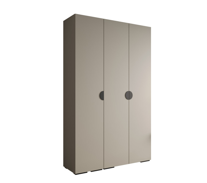 Szafa ubraniowa Garderoba INOVA 4 1,5SZ kaszmir+czarny 203566