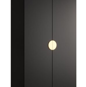 Szafa ubraniowa Garderoba INOVA 4 1SZ czarny 90433 Szafa ubraniowa Garderoba INOVA 4 1SZ czarny 90433