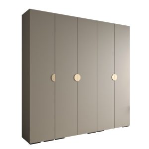 Szafa ubraniowa Garderoba INOVA 4 2,5SZ kaszmir+złoty 203535 Szafa ubraniowa Garderoba INOVA 4 2,5SZ kaszmir+złoty 203535